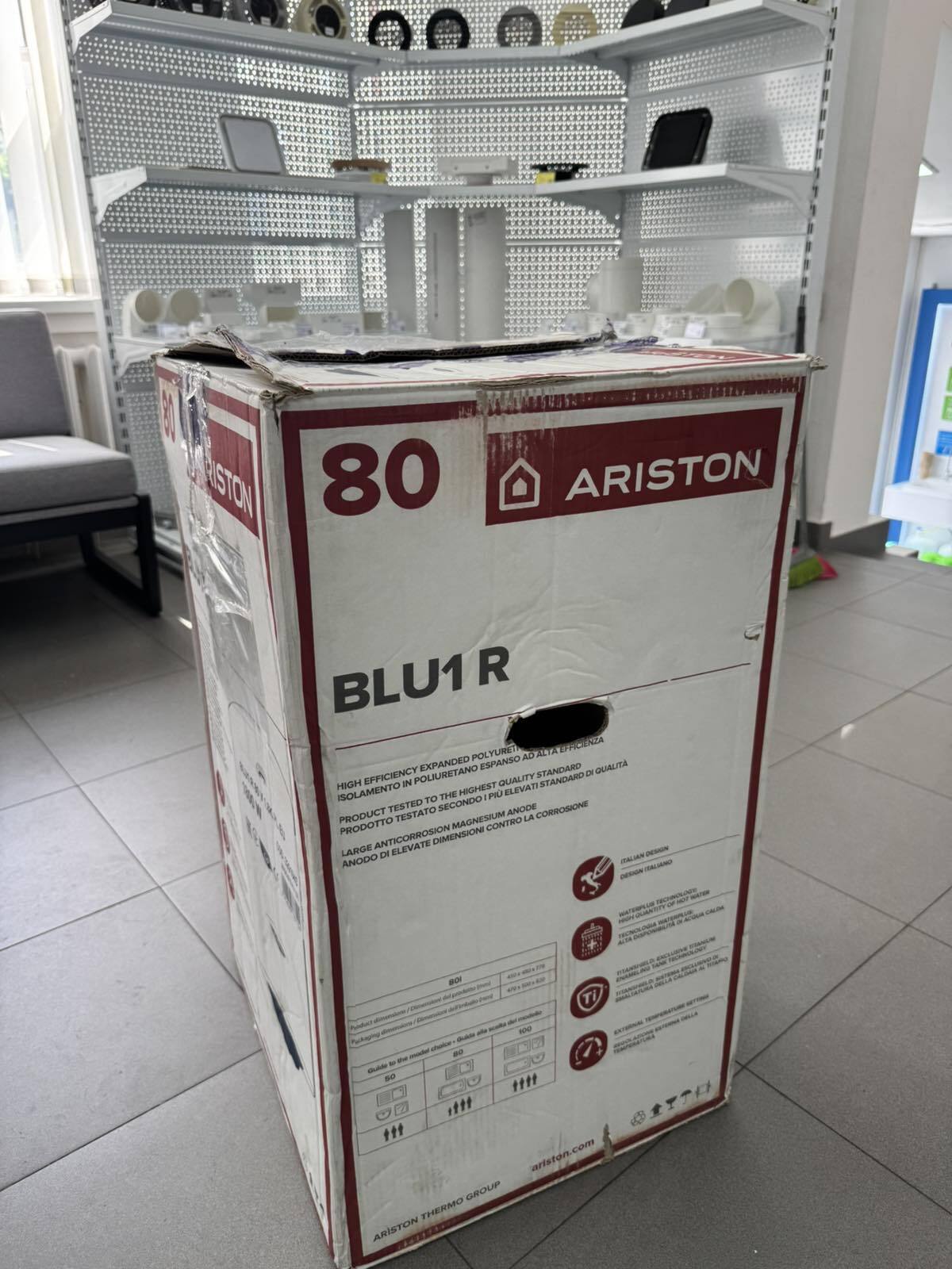 Бойлер Ariston Blu1 R 80 V 1,8K PL EU (3201943) (Уценка) инструкция - изображение 6