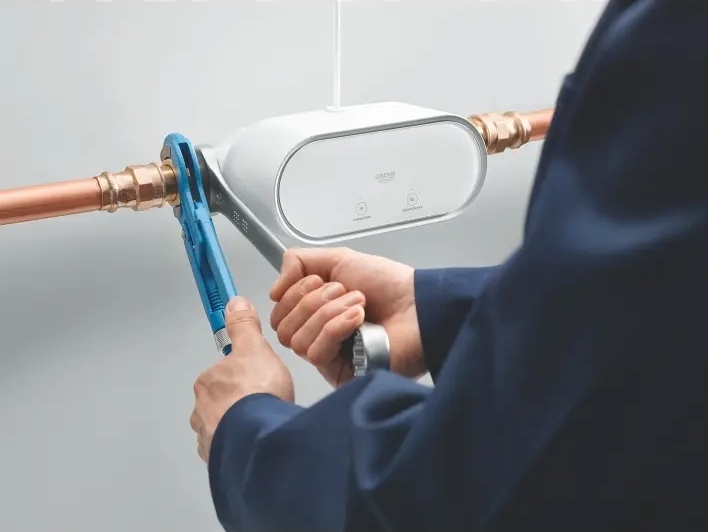 Система захисту від протікання води Grohe SenseGuard + 3 Grohe Sense (22502LN1) відгуки - зображення 5
