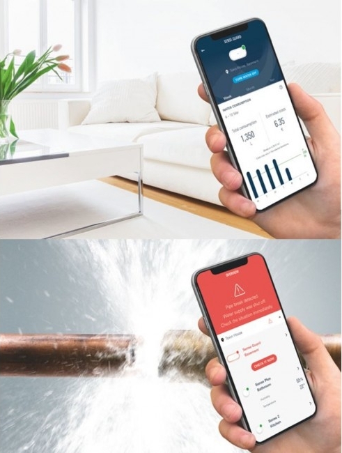 Система захисту від протікання води Grohe SenseGuard + 3 Grohe Sense (22502LN1) інструкція - зображення 6