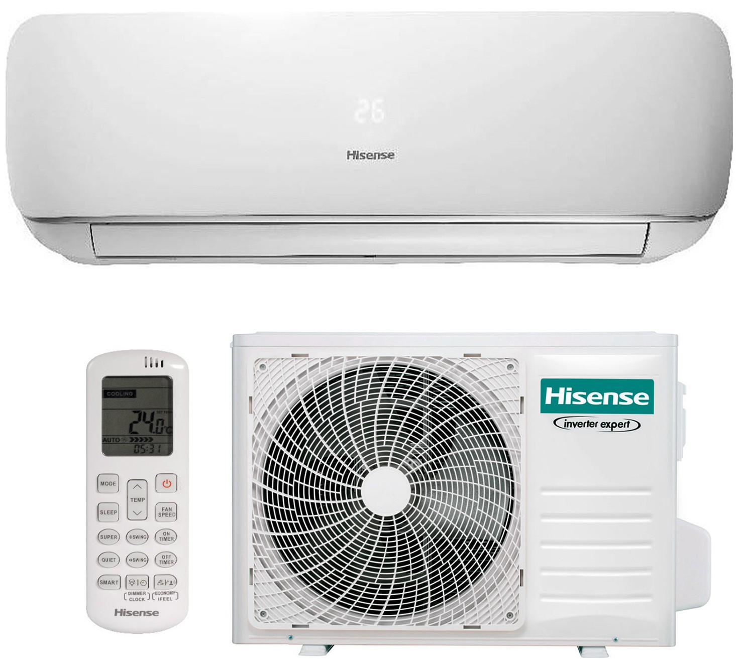 Кондиционер сплит-система Hisense Mini Apple Pie Winter TG35LE0BWIN