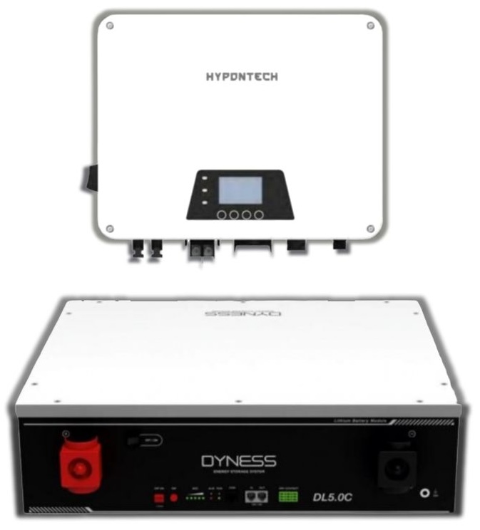 Система резервного питания Hypontech HES-3680 3,68KW + Dyness DL5.0C, 48V, 5.12 кВт