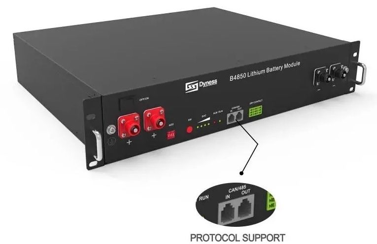 Система резервного питания Hypontech HES-3680 3,68KW + Dyness B4850, 48V, 2.4 кВт (3 шт.) цена 79206 грн - фотография 2