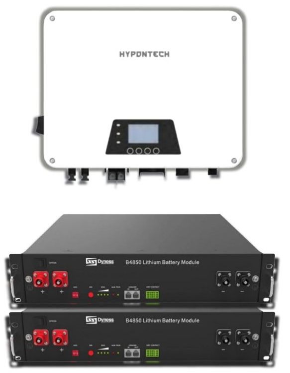 Система резервного питания Hypontech HES-3680 3,68KW + Dyness B4850, 48V - 2.4 кВт (2 шт.)