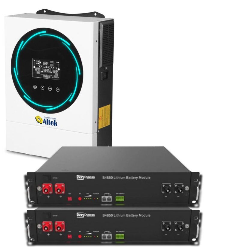Система резервного питания Altek Atlas 6KW-48V + Dyness B4850, 48V, 2.4 кВт (2 шт.)