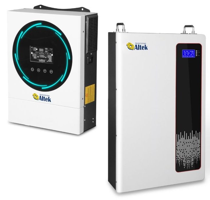 Система резервного питания Altek Atlas 6KW-48V + Atlas B3 48V - 5.12 кВт