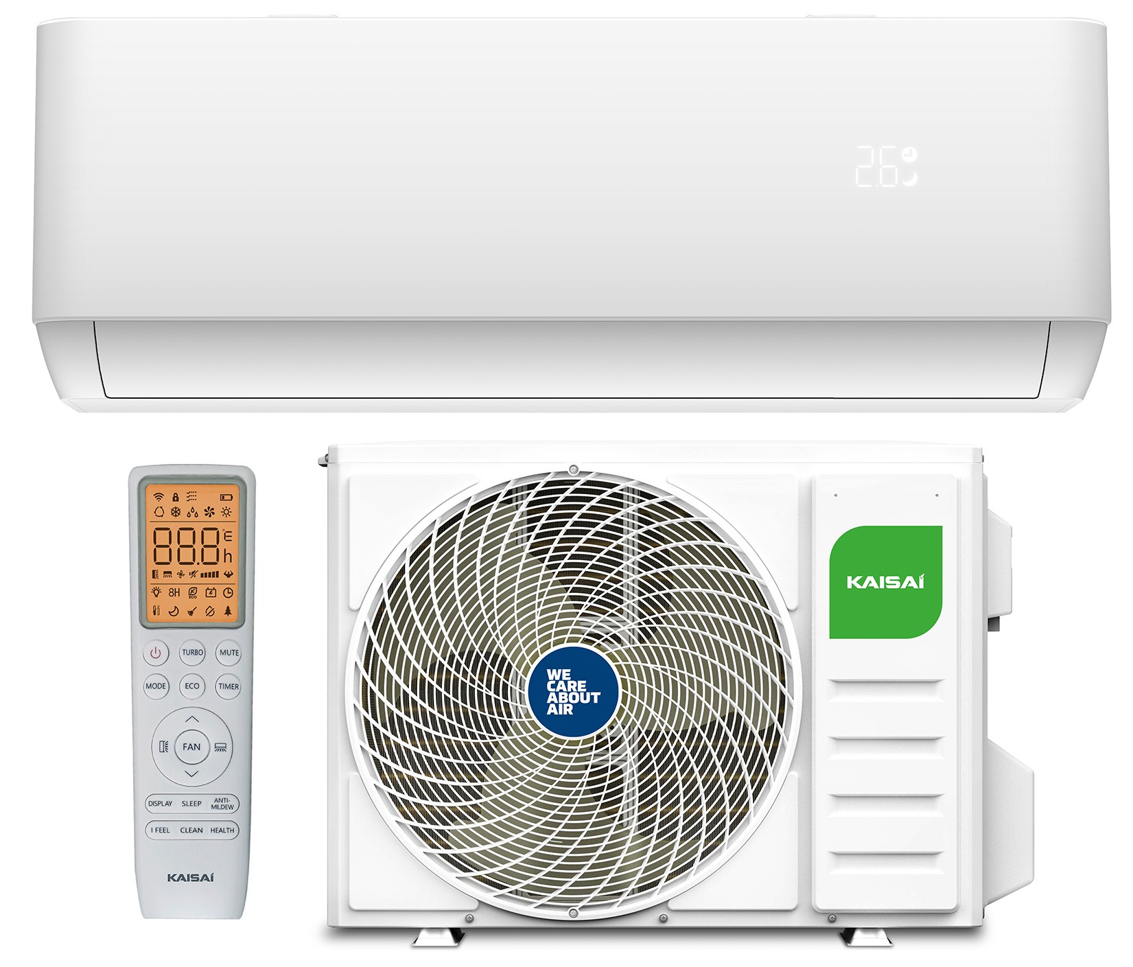 Kaisai Pro Heat+ KRW-09TLHI/KRWB-09TLHO White