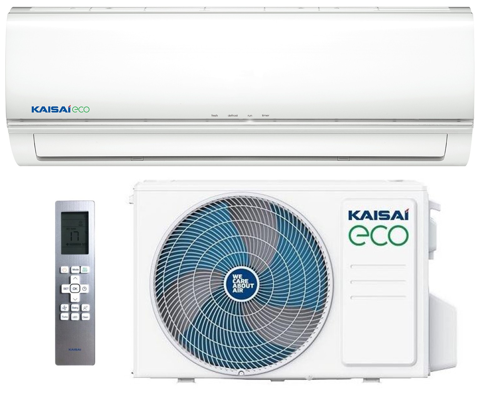 Кондиционер сплит-система Kaisai Eco KEX-12KTH2I/KEX-12KTH2O