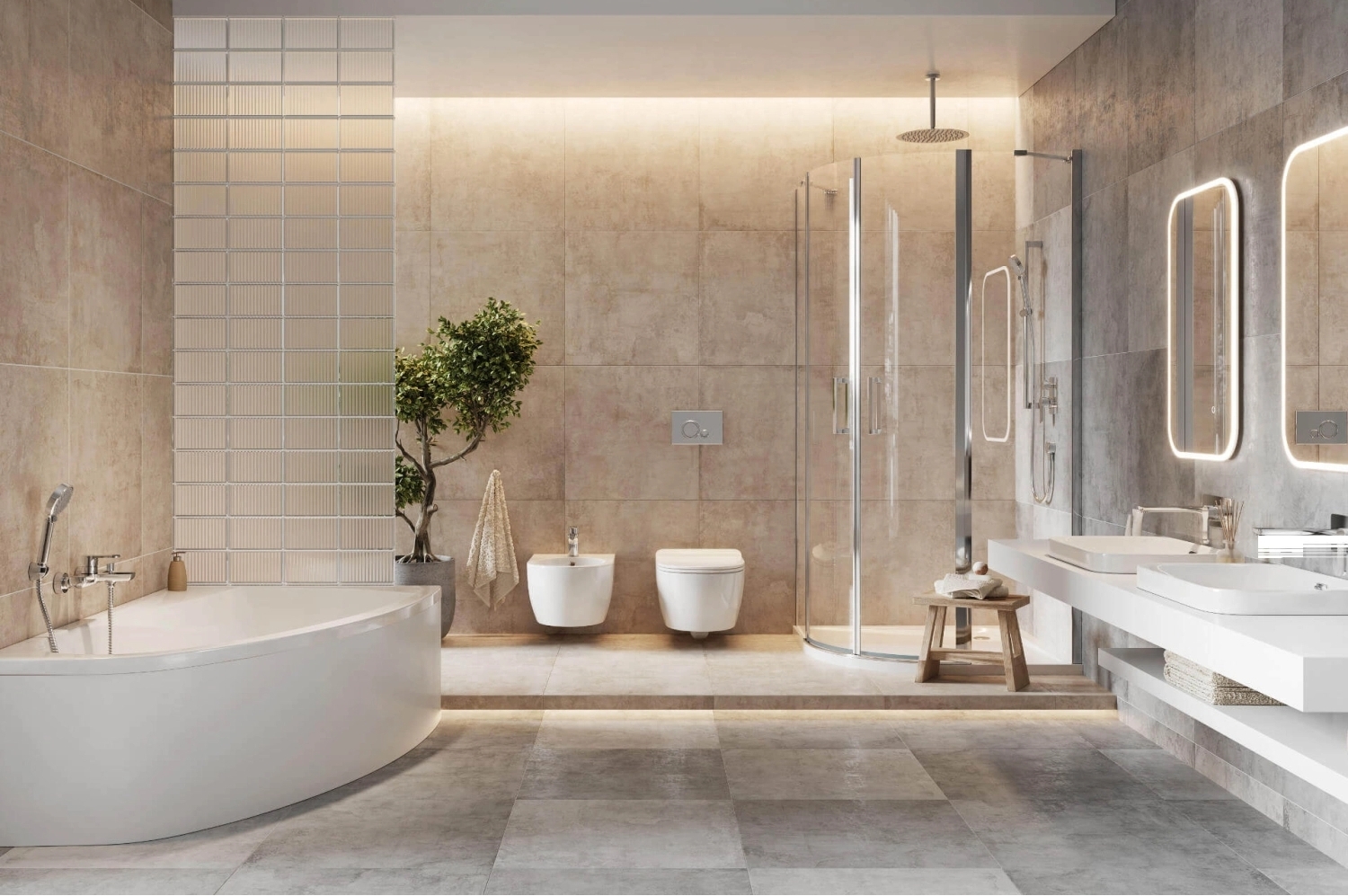 в продаже Душевой уголок Excellent Mazo 100x100x195 см (KAEX.3001.K.1010.1010.CR) - фото 3