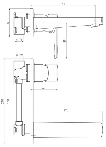 Volle Solar 1530.010301 Габаритні розміри