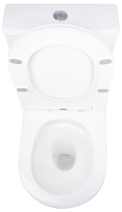 Унитаз-компакт Q-Tap Vlasta Ultra Quiet с сиденьем Soft-close White (QT28228300W) отзывы - изображения 5