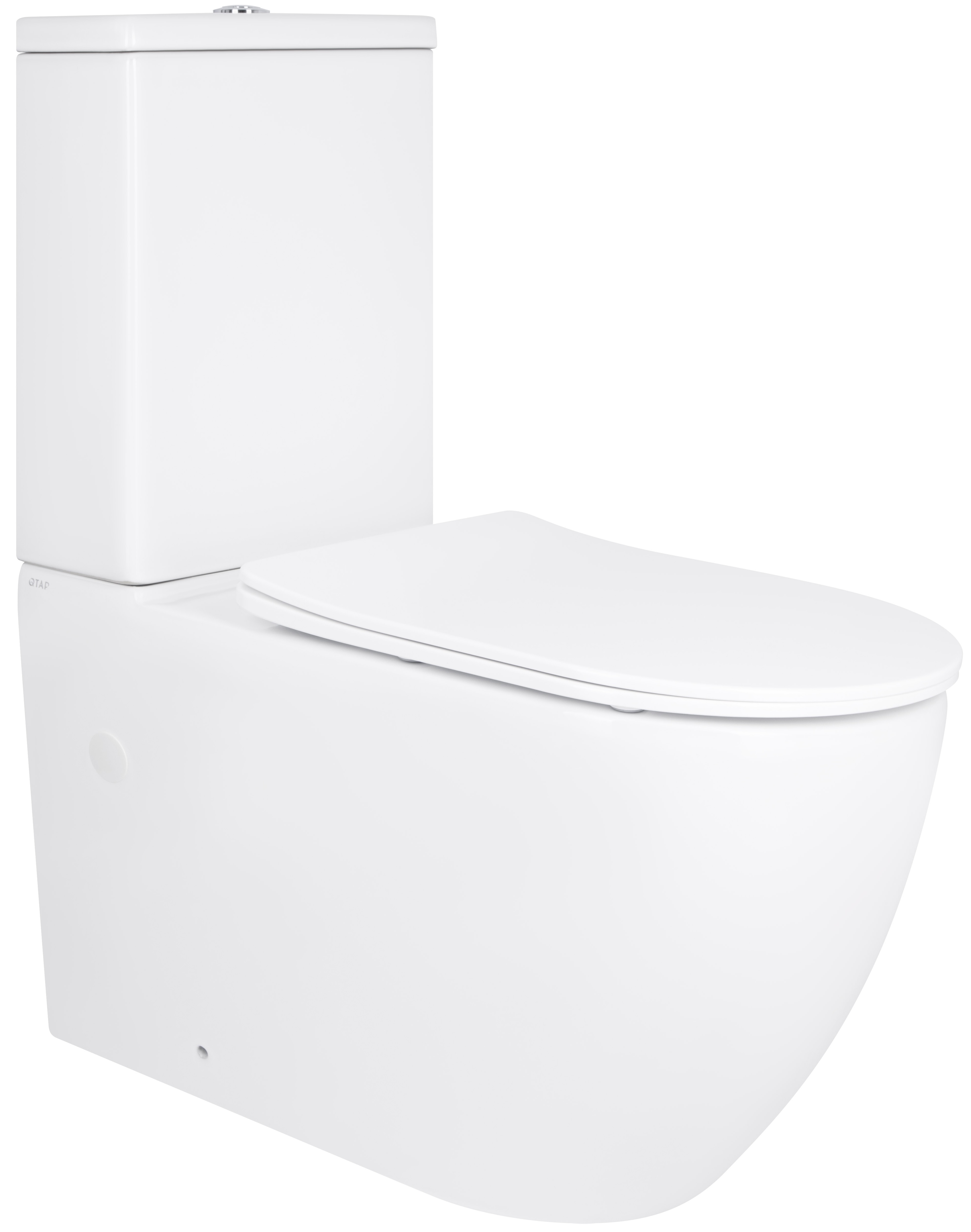 Унітаз-компакт Q-Tap Grand Ultra Quiet з сидінням Soft-close White (QT26228301W)