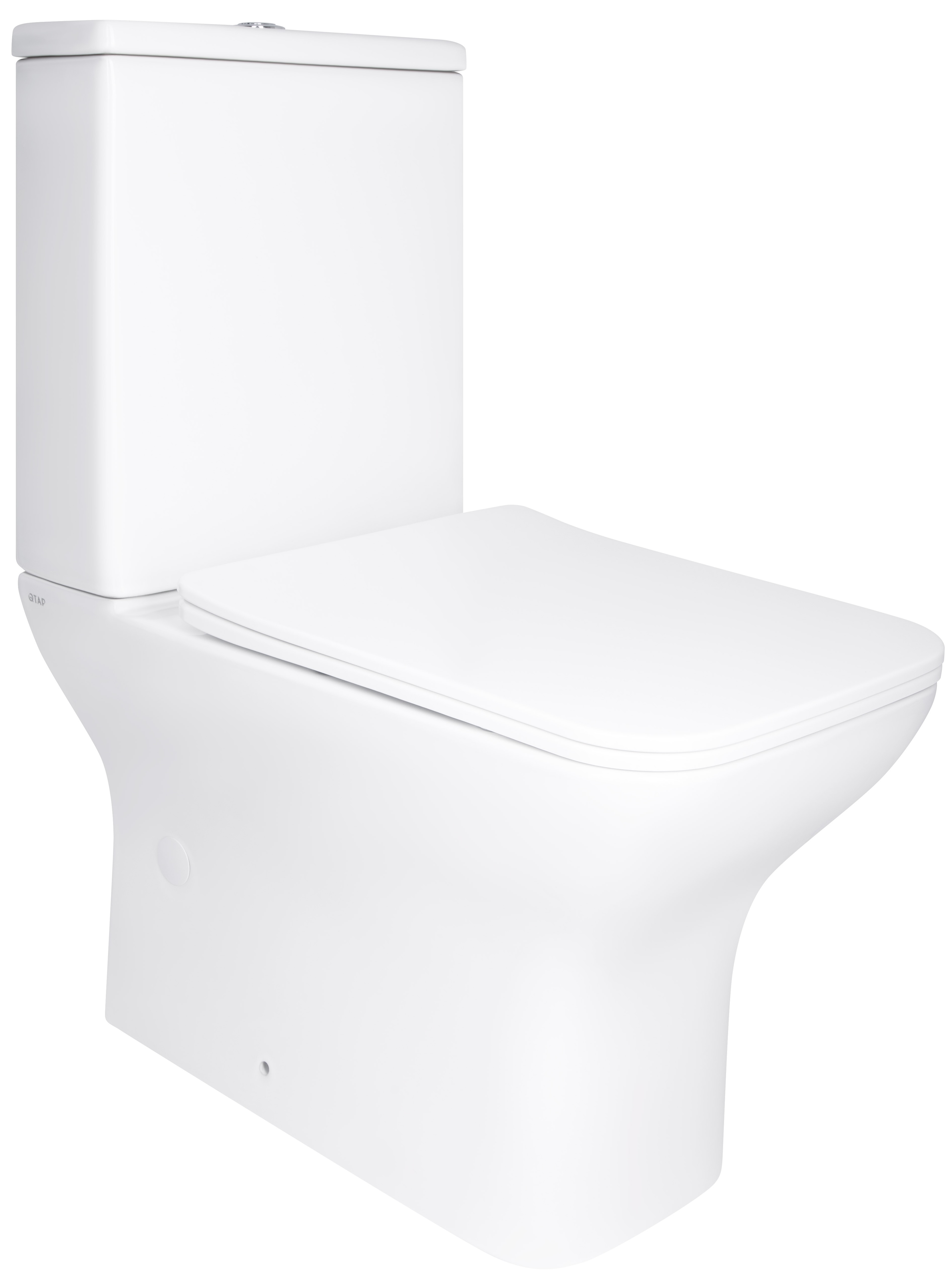 Q-Tap Aries Rimless с сиденьем Soft-close White (QT03228302W)