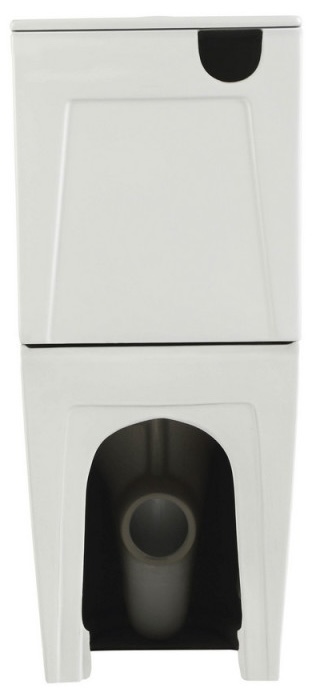 Унитаз-компакт Q-Tap Virgo Ultra Quiet с сиденьем Soft-close White (QT18226092AW) цена 10277 грн - фотография 2