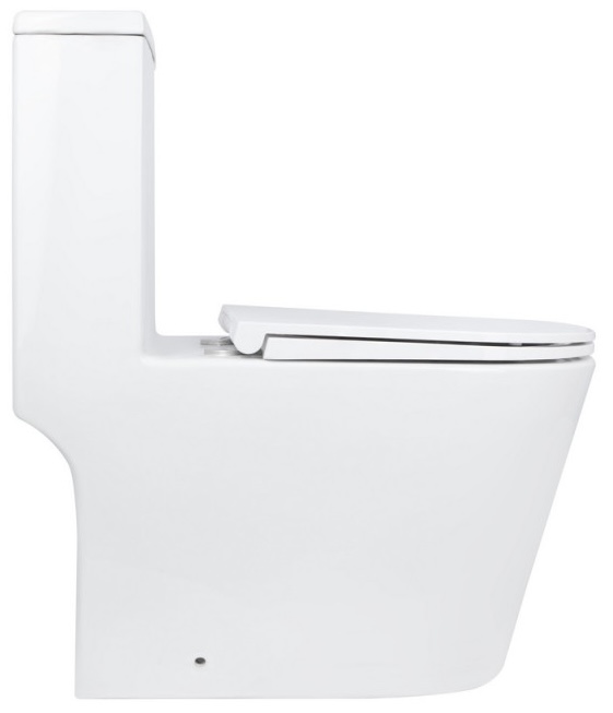 в продаже Унитаз-компакт Q-Tap Kolibri Ultra Quiet с сиденьем Soft-close White (QT10226380W) - фото 3