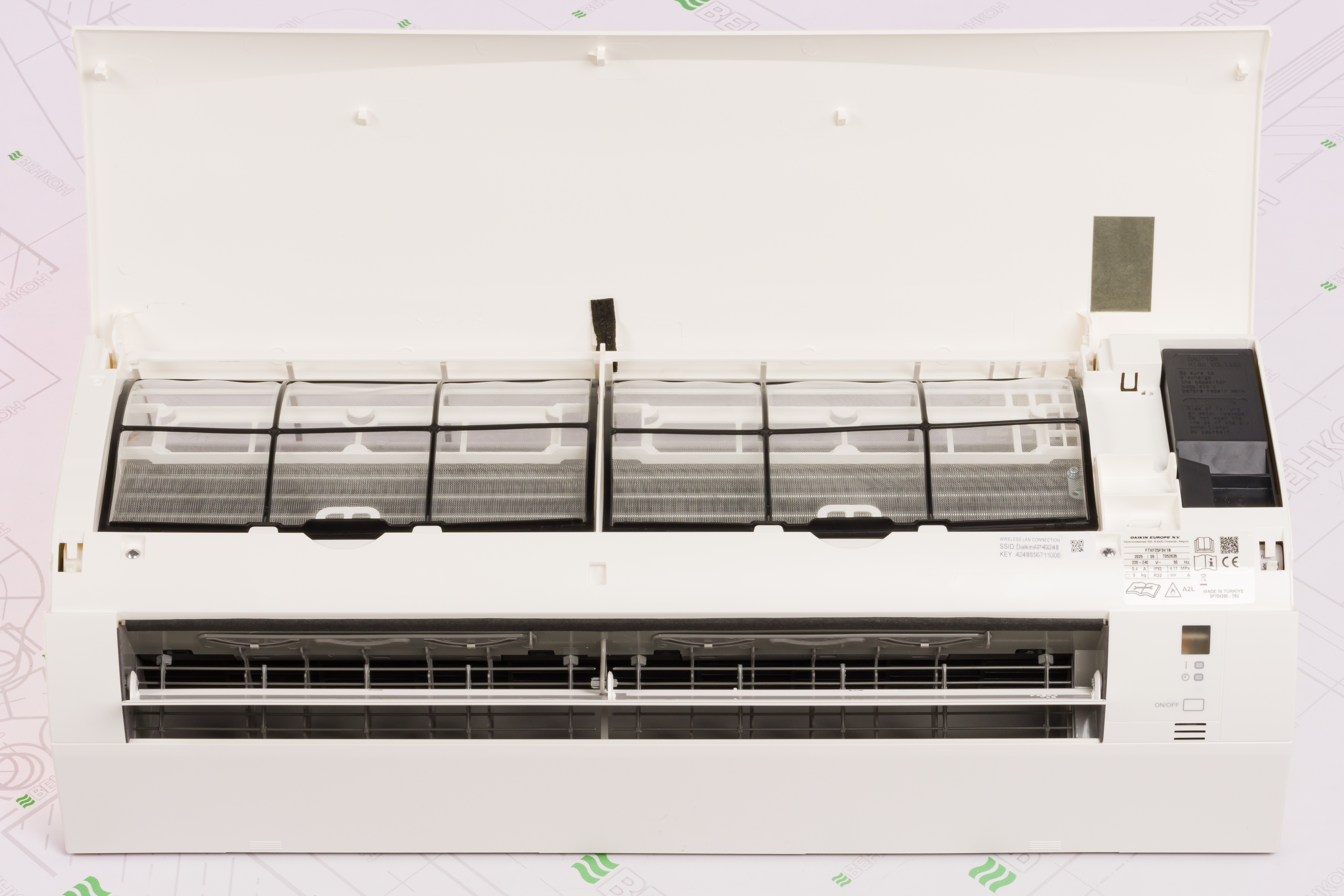 Кондиціонер спліт-система Daikin Sensira FTXF25F/RXF25F зовнішній вигляд - фото 9