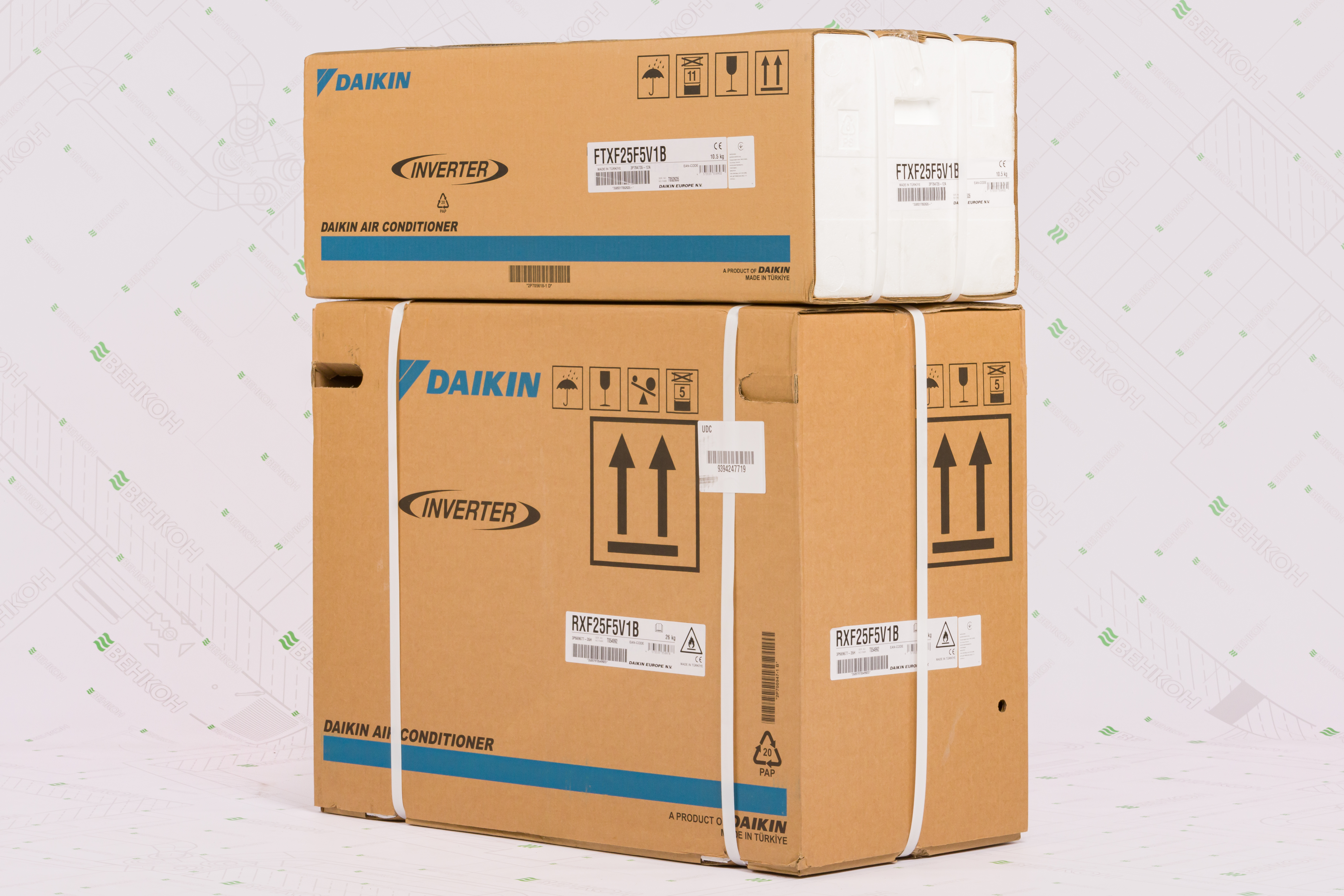 фотографія товару Daikin Sensira FTXF25F/RXF25F - 23
