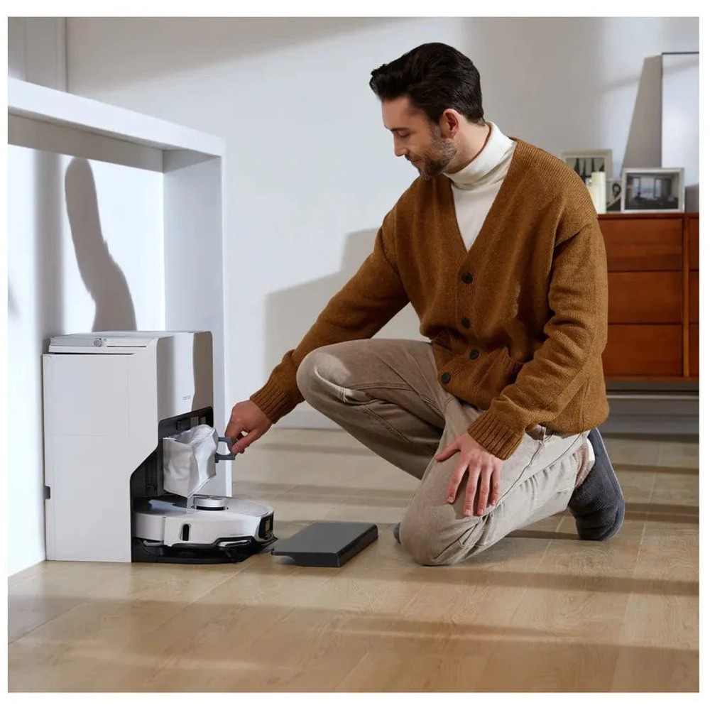 Робот-пилосос RoboRock S8 MaxV Ultra White (S8MVU02-00) огляд - фото 11