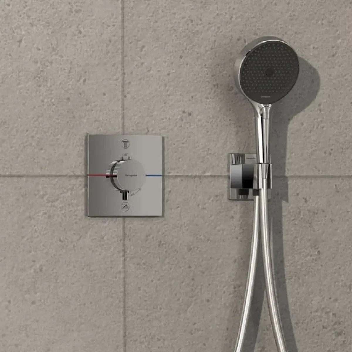 Змішувач для душу Hansgrohe ShowerSelect Comfort E Chrome 15572000+01500180 відгуки - зображення 5