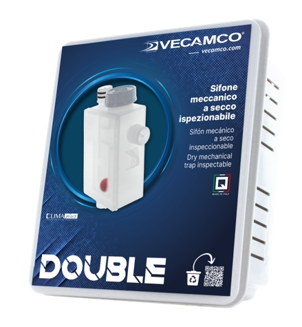 Сифон для дренажу Vecamco Double 9899-240-01 відгуки - зображення 5
