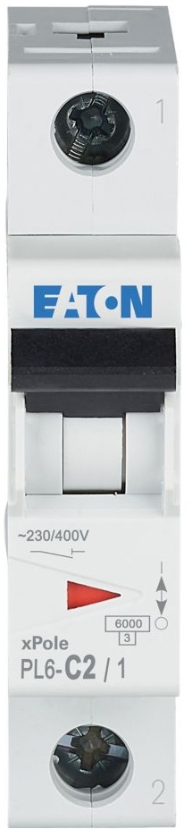 Автоматический выключатель Eaton PL6-C2/1 (286528) цена 456 грн - фотография 2