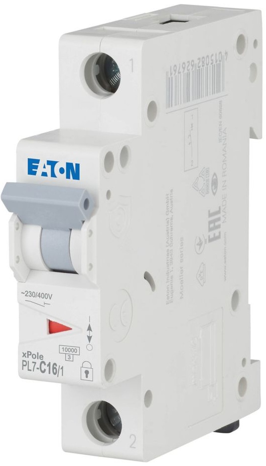 Автоматический выключатель Eaton PL7-C16/1 (262704)