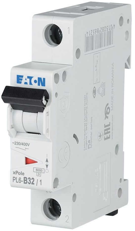 Автоматический выключатель Eaton PL6-B32/1 (286524)