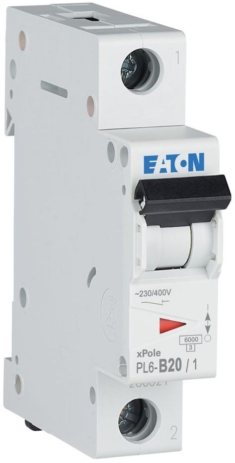 в продаже Автоматический выключатель Eaton PL6-B20/1 (286522) - фото 3