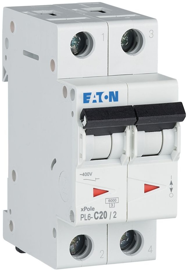 в продаже Автоматический выключатель Eaton PL6-C20/2 (286568) - фото 3