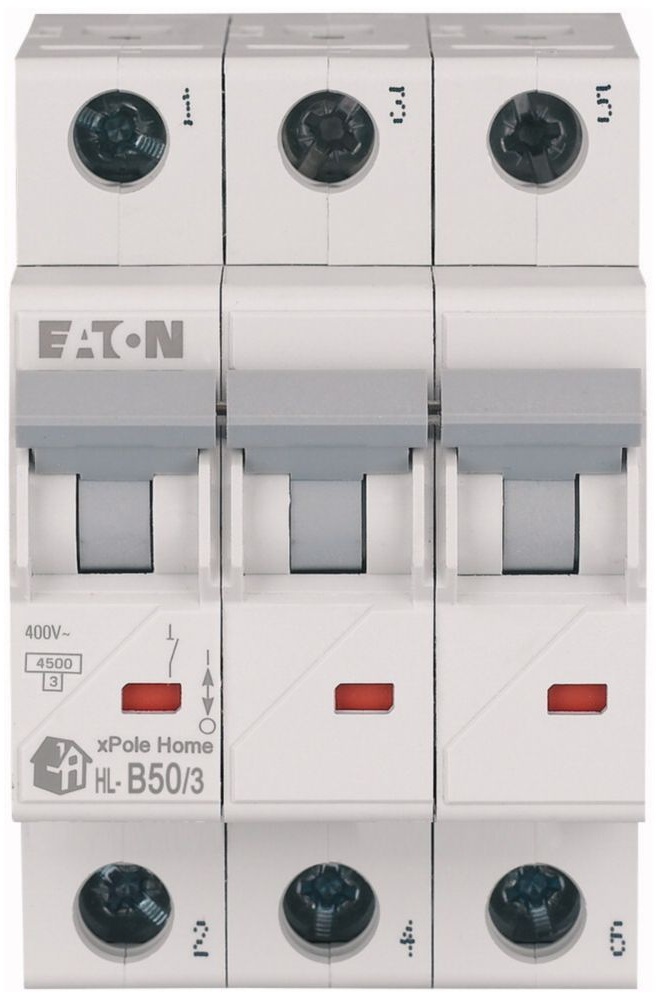 Автоматический выключатель Eaton HL-B50/3 (194786) цена 630 грн - фотография 2