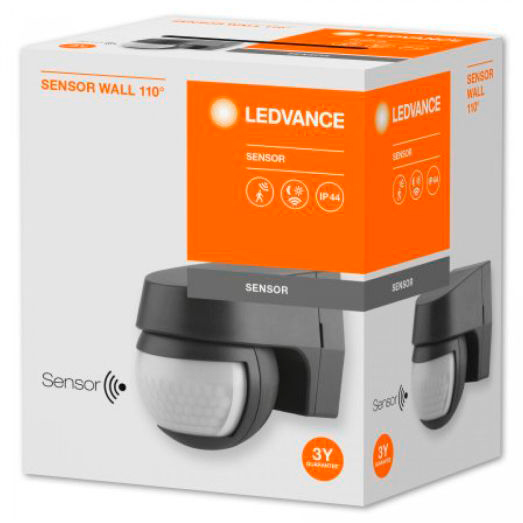 Датчик руху Ledvance Wall 110DEG IP44 DG (4058075244757) відгуки - зображення 5