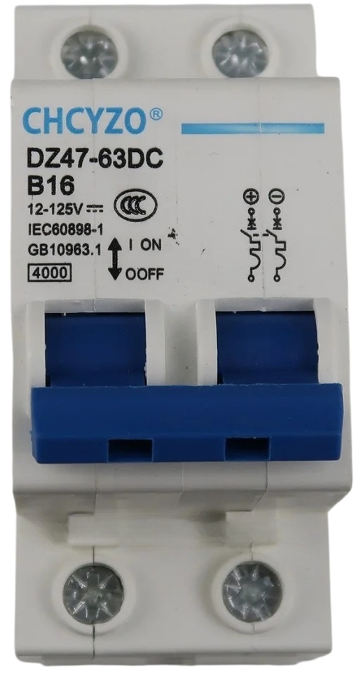 CHCYZO DZ47-63DC-B16 (YT-RKB-2P-16A)
