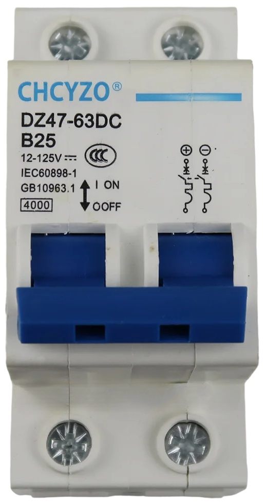 CHCYZO DZ47-63DC-B25 (YT-RKB-2P-25A)