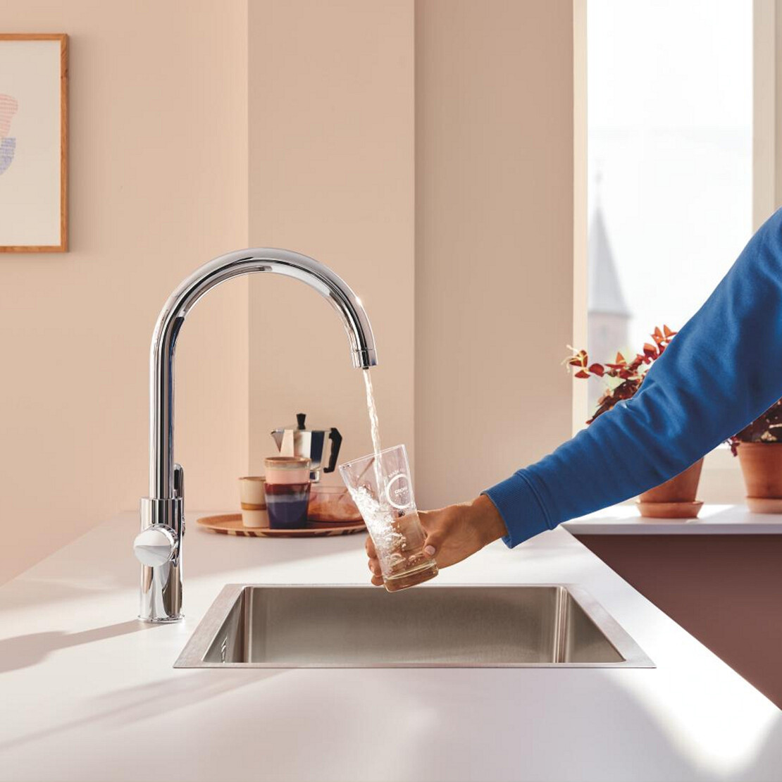Змішувач із фільтром води Grohe Blue Pure StartCurve 30594040 інструкція - зображення 6