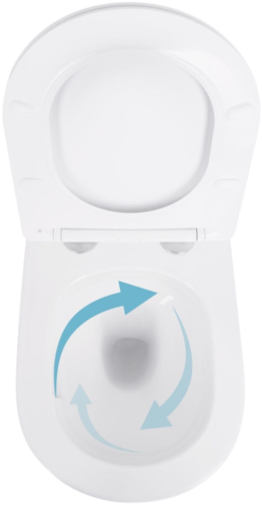 Унитаз подвесной Q-Tap Swan с сиденьем Soft-close (QT16335180W) цена 7115 грн - фотография 2