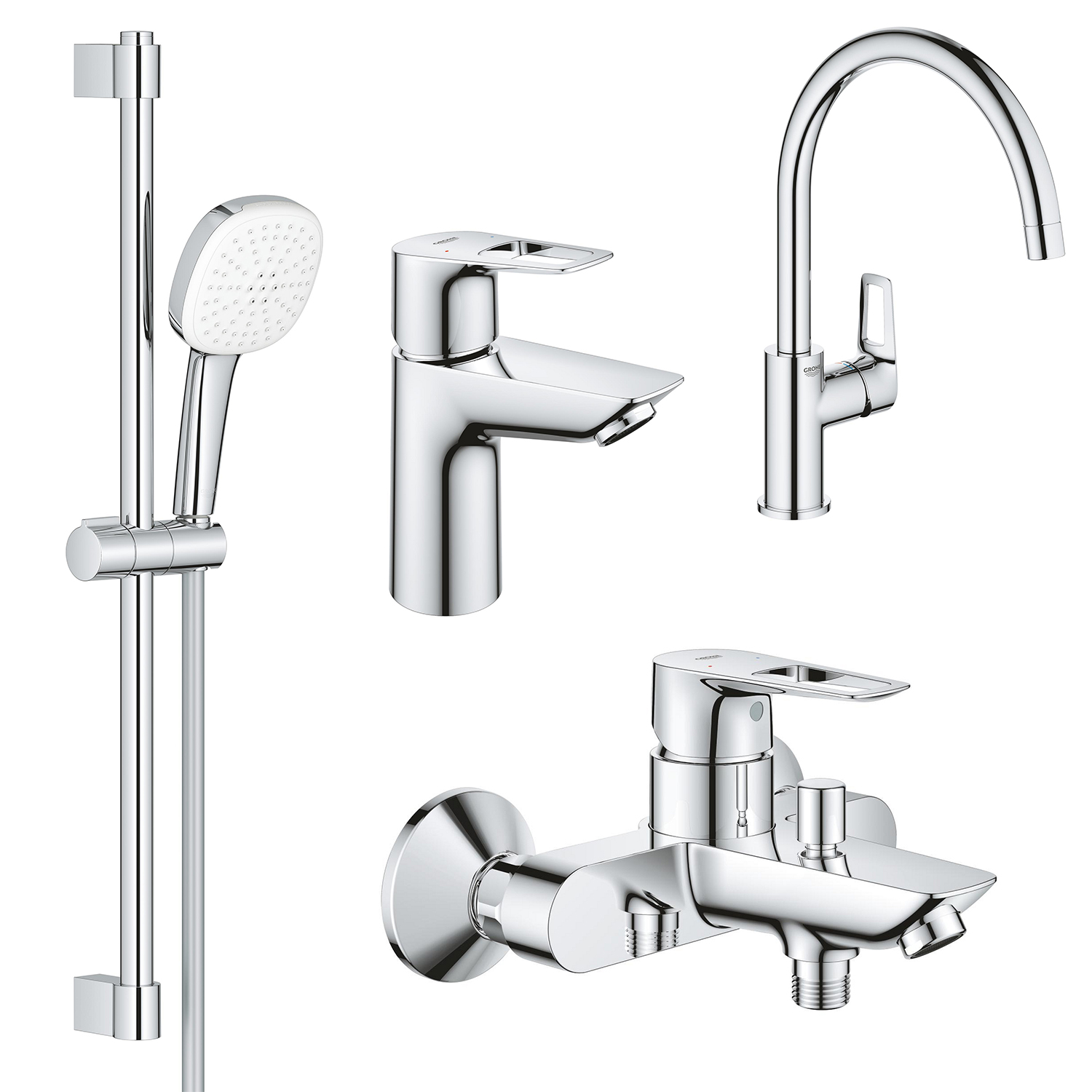 Набір змішувачів Grohe BauLoop New UA123225K3