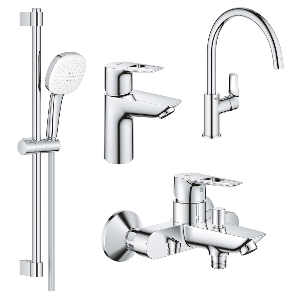 ᐉ Набор смесителей Grohe BauLoop New UA123225K3 купить по цене 14 040 ...