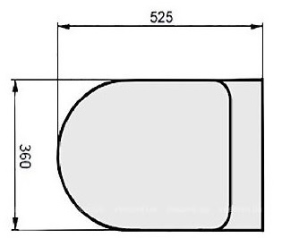 GSG Like Slim Soft Close (LKCOPRSLTICR000) Габаритные размеры