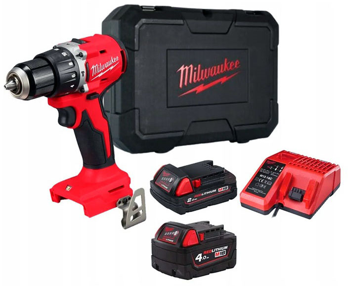 Дриль-шурупокрут Milwaukee М18 BLPDRC-422С (4933492825) ціна 12499 грн - фотографія 2