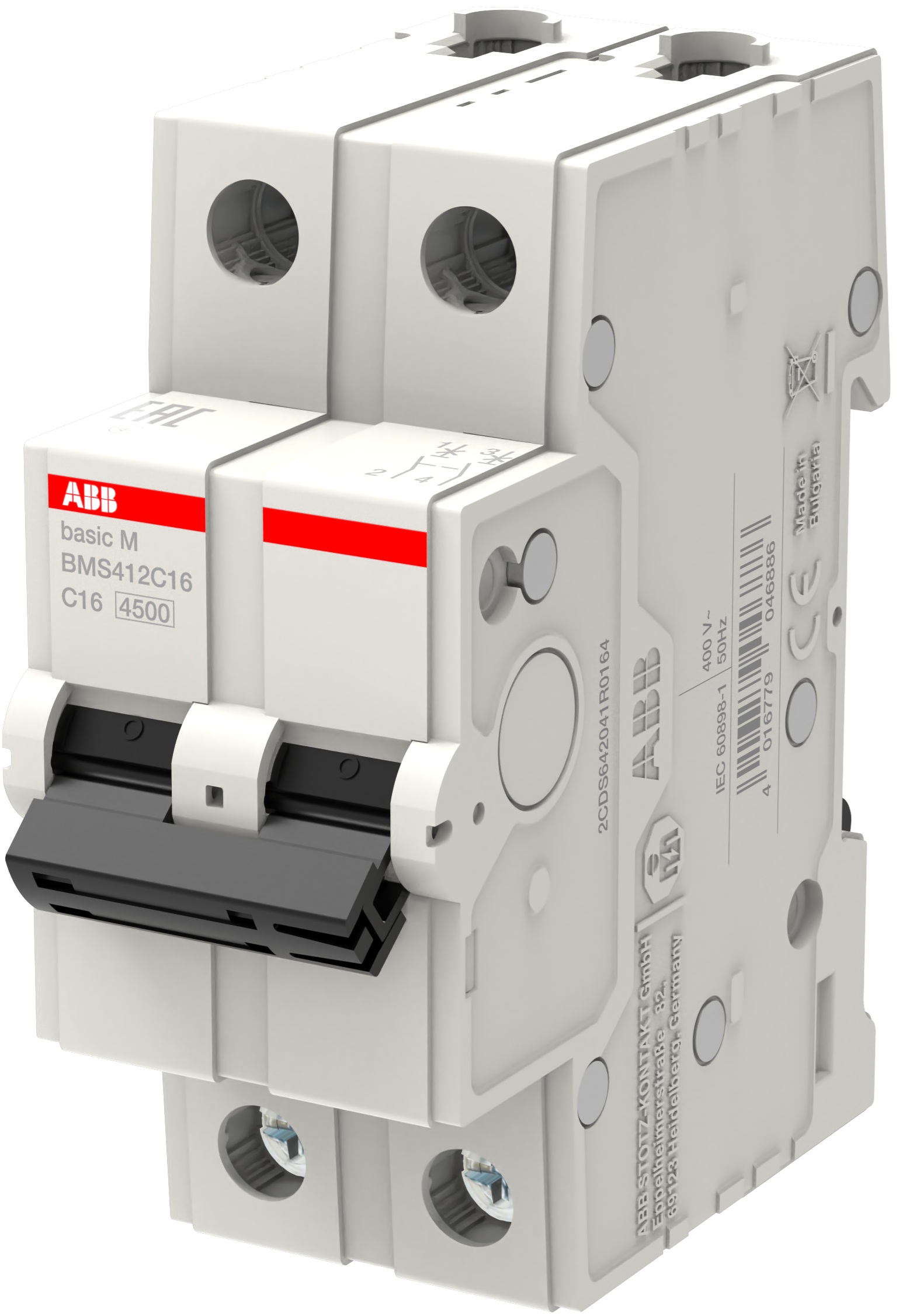 Автоматический выключатель ABB BMS412C16 (2CDS642041R0164)