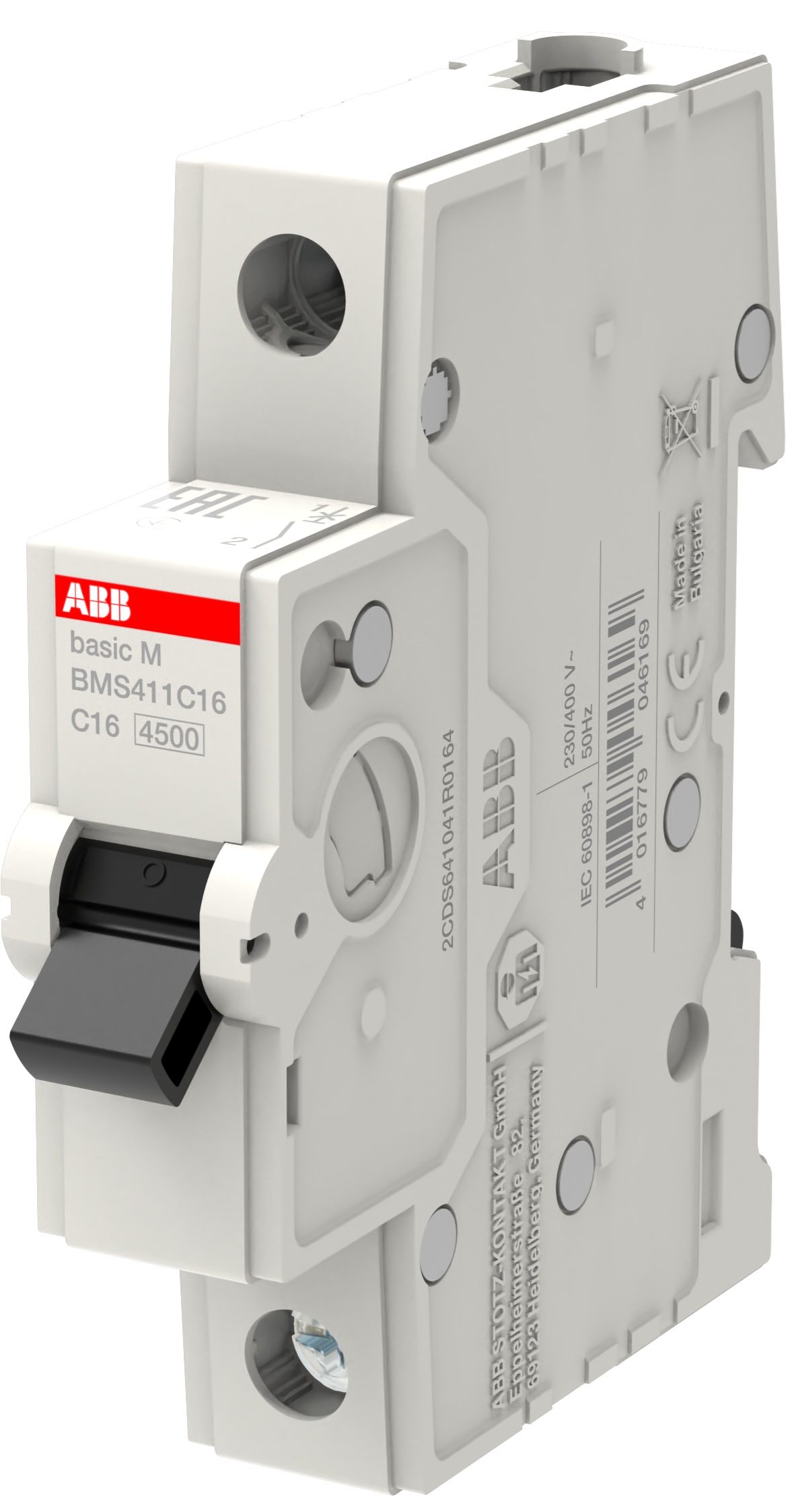 Автоматичний вимикач ABB BMS411C16 (2CDS641041R0164)