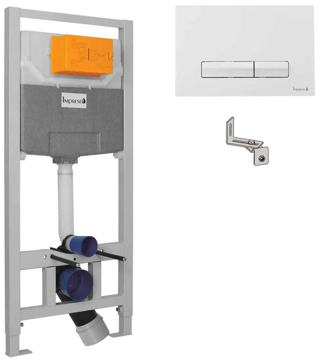 Комплект інсталяції для унітаза Imprese i-Frame 3в1 i9120W