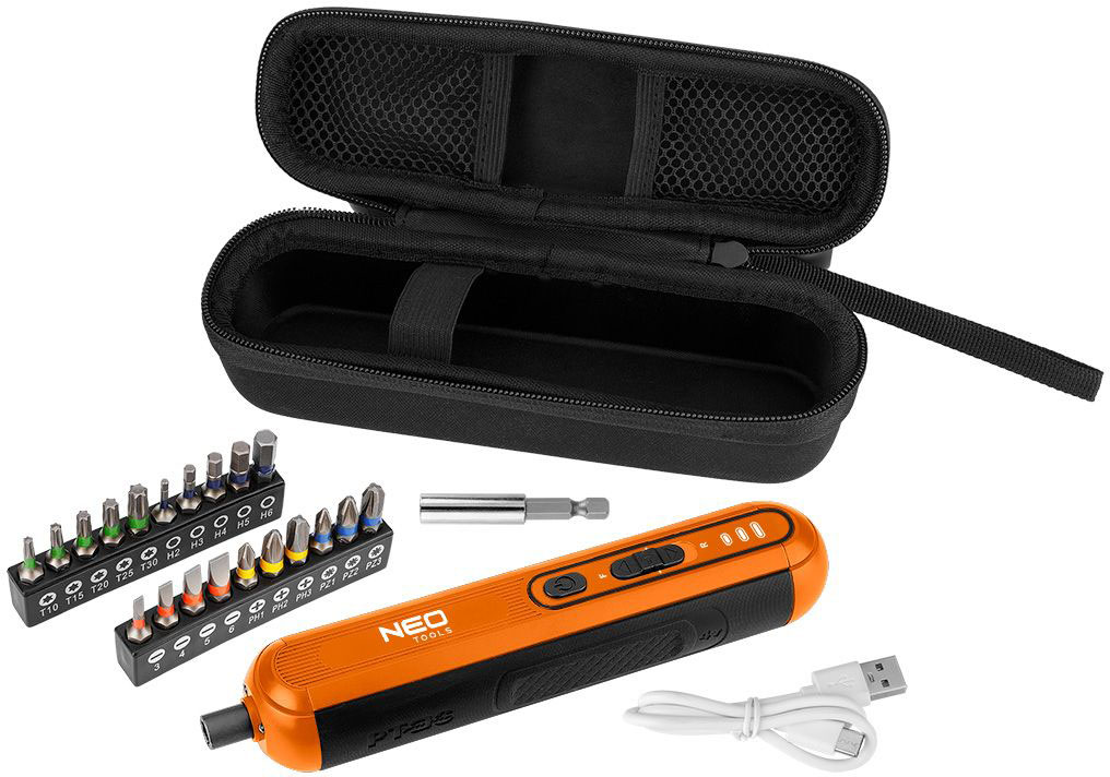 Акумуляторна викрутка Neo Tools 04-199