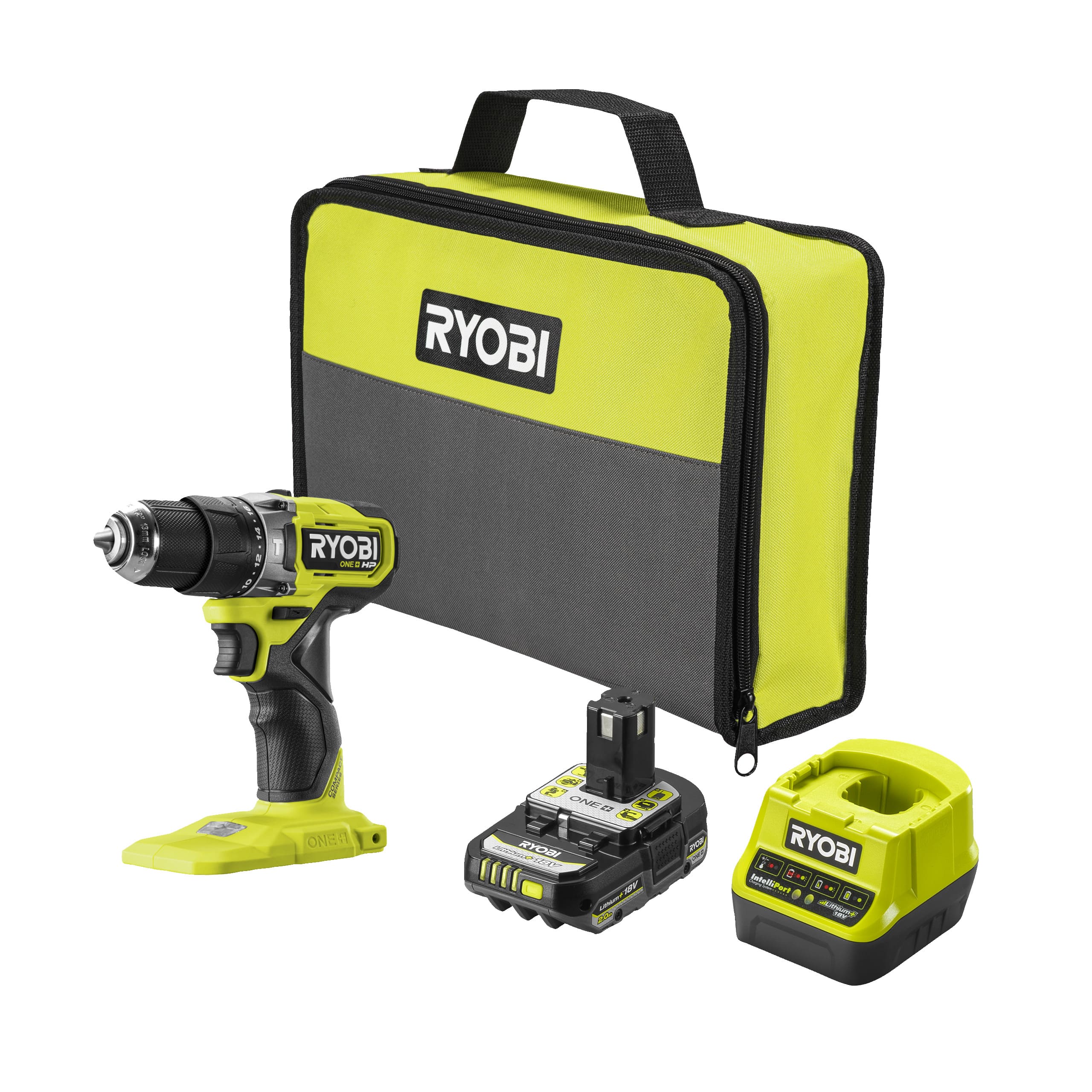 Дриль-шурупокрут Ryobi ONE+ HP RPD18C1-1C20G (5133006525)