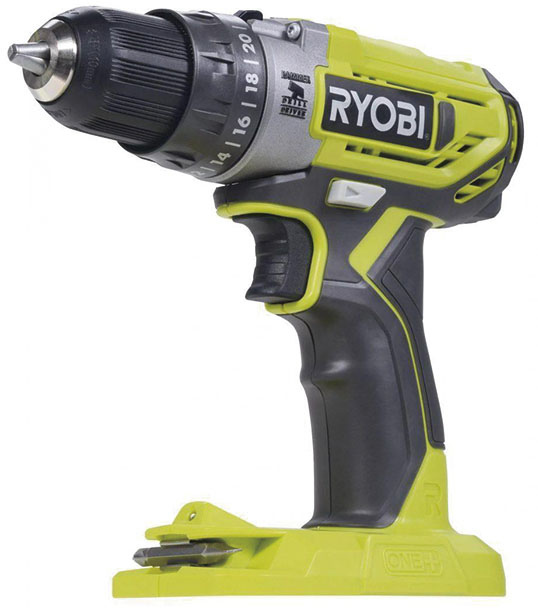Дрель-шуруповерт Ryobi ONE+ R18PD2-215G (5133005302) цена 7949 грн - фотография 2