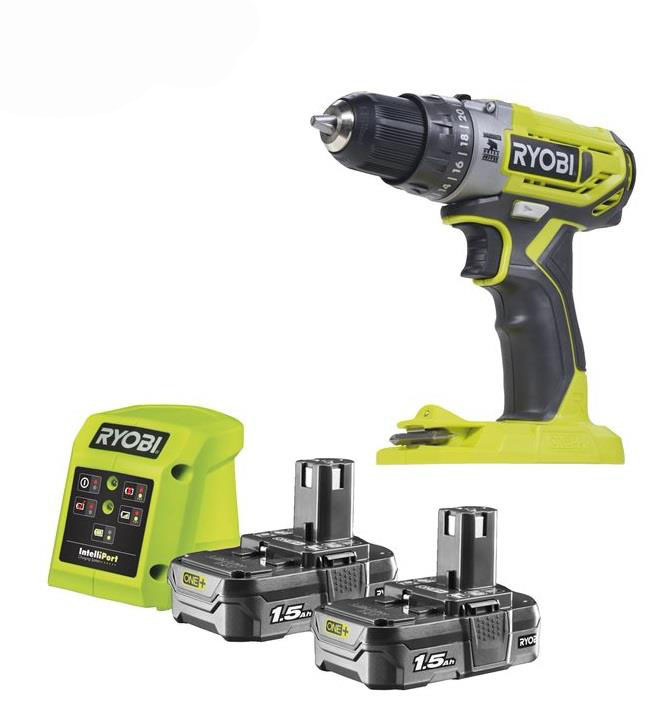 Дриль-шурупокрут Ryobi ONE+ R18PD2-215G (5133005302)