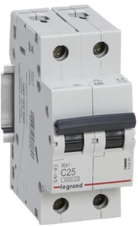 Legrand RX3 2P, 25A, C, 4.5kA (419699)