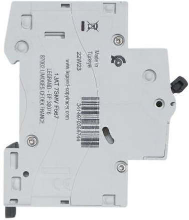 в продаже Автоматический выключатель Legrand RX3 2P, 10A, C, 4.5kA (419695) - фото 3