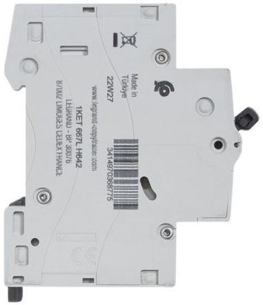 в продаже Автоматический выключатель Legrand RX3 2P, 16A, C, 4.5kA (419697) - фото 3