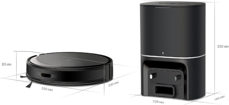 TP-Link Tapo RV20 Max Plus Габаритні розміри