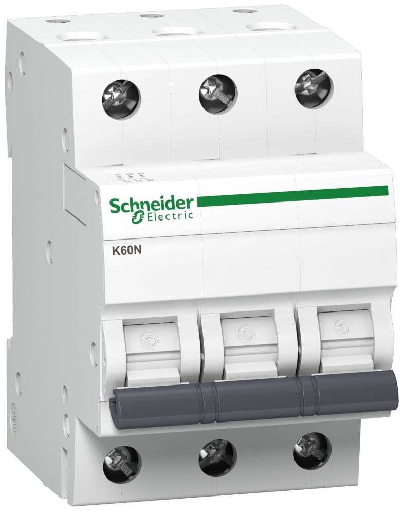 Schneider Electric Acti9 K60N, 3P, 63A, C, 6kA (A9K02363)